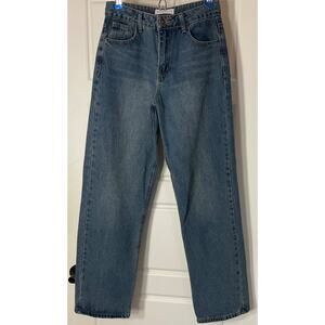 Angel Kiss Wide Leg High Waist Jean With Heart Pockets 1/25